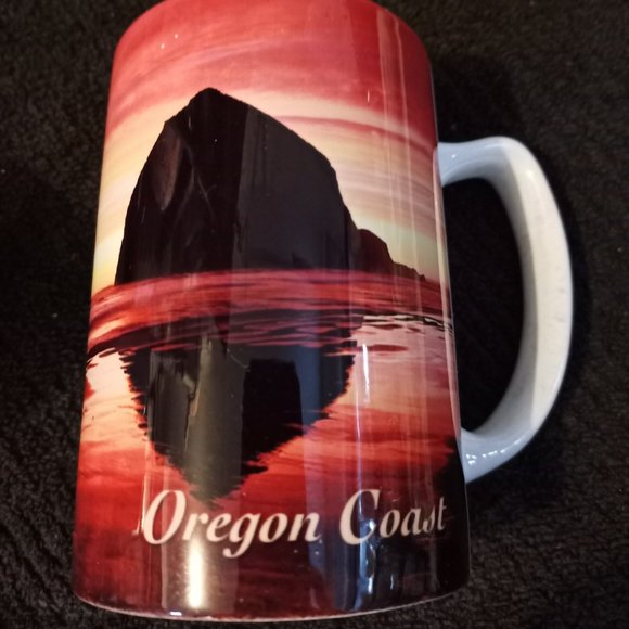 2 Orca Coatings Large Ceramic Coffee Mugs OR Coast - Picture 3 of 5